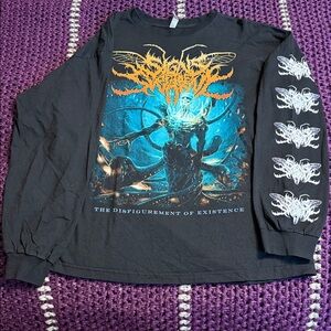 Signs of the Sworm band shirt - Alstyle Classic Black Long Sleeve Tee